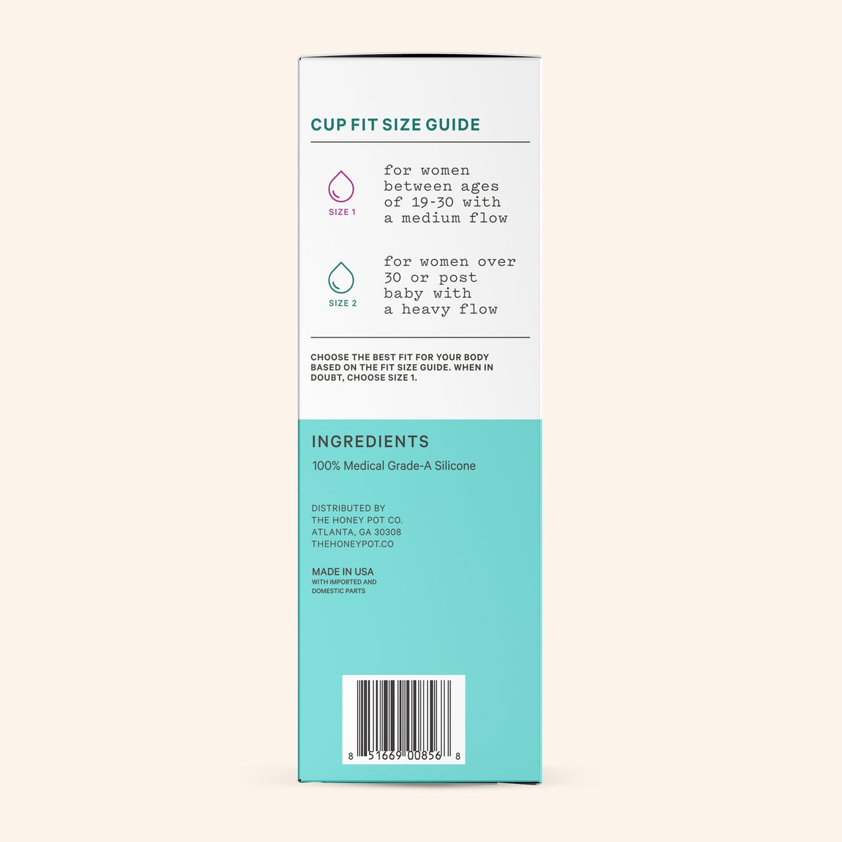 Menstrual Cup, Size 2